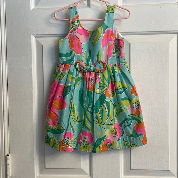 Lilly Pulitzer Other - Lilly Pulitzer Girls Dress Size 4 Little Kingston Floral Dress